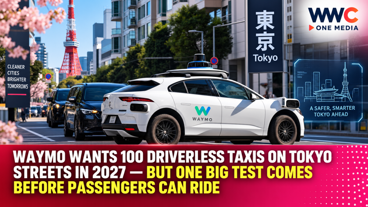 Waymo Wants 100 Driverless Taxis on Tokyo Streets in 2027 — But One Big Test Comes Before Passengers Can Ride
