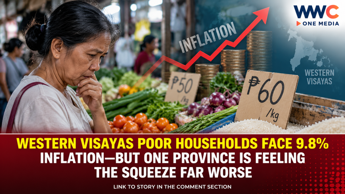 Western Visayas Poor Households Face 9.8% Inflation—But One Province Is Feeling the Squeeze Far Worse