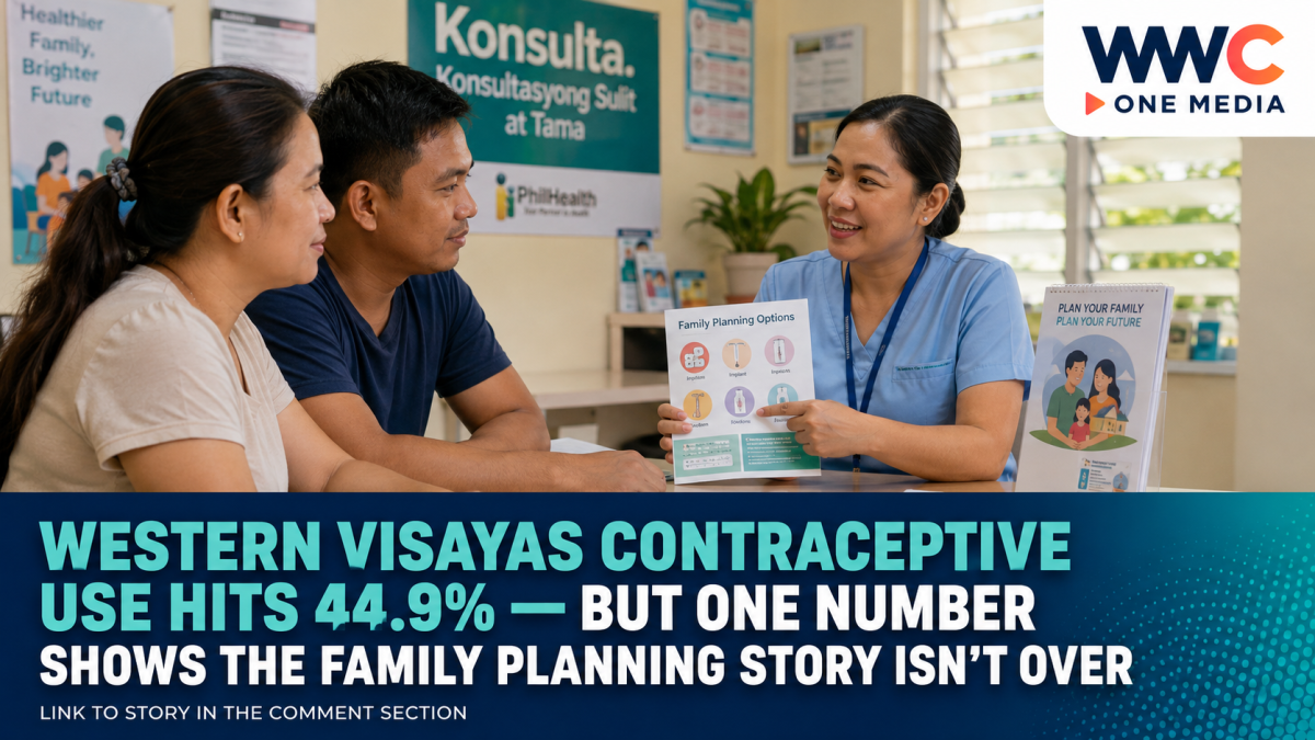 Western Visayas Contraceptive Use Hits 44.9% — But One Number Shows the Family Planning Story Isn’t Over
