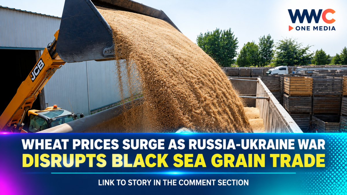 Wheat Prices Surge as Russia-Ukraine War Disrupts Black Sea Grain Trade