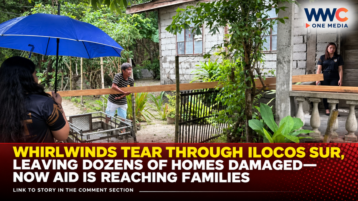 Whirlwinds Tear Through Ilocos Sur, Leaving Dozens of Homes Damaged—Now Aid Is Reaching Families