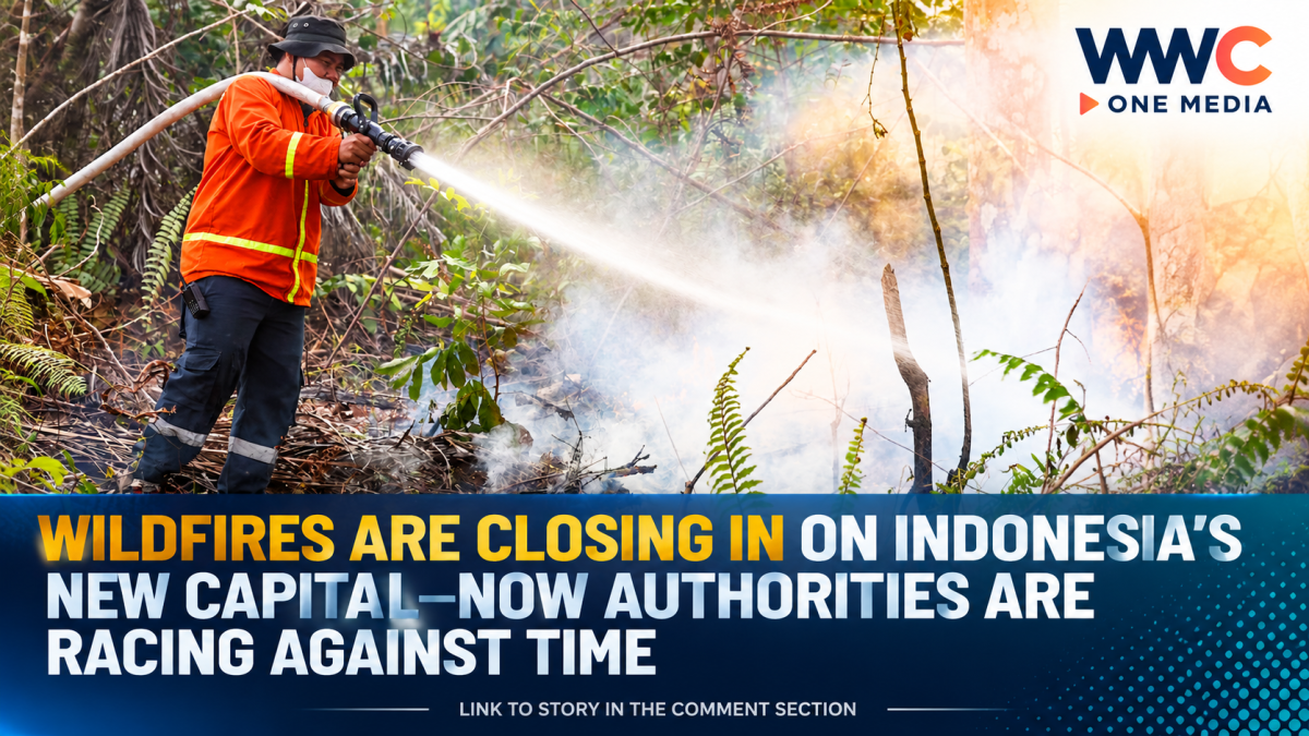 Wildfires Are Closing In on Indonesia’s New Capital—Now Authorities Are Racing Against Time