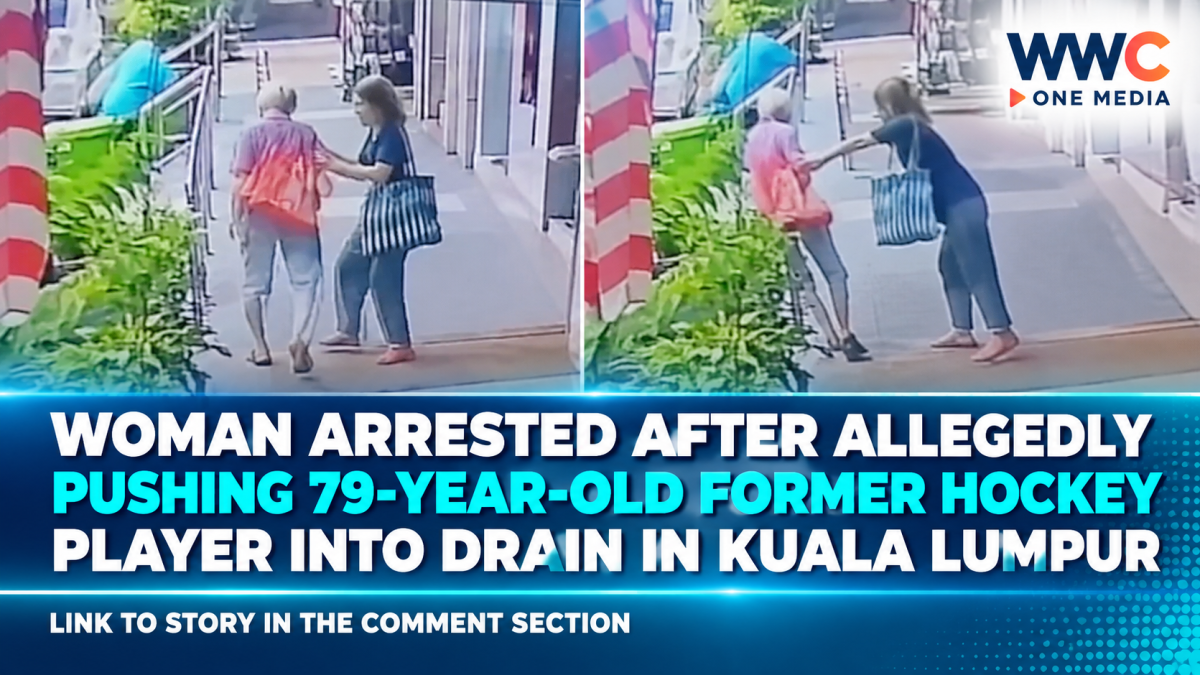 Woman Arrested After Allegedly Pushing 79-Year-Old Former Hockey Player Into Drain in Kuala Lumpur