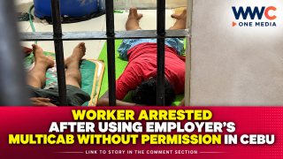 Worker Arrested After Using Employer’s Multicab Without Permission in Cebu