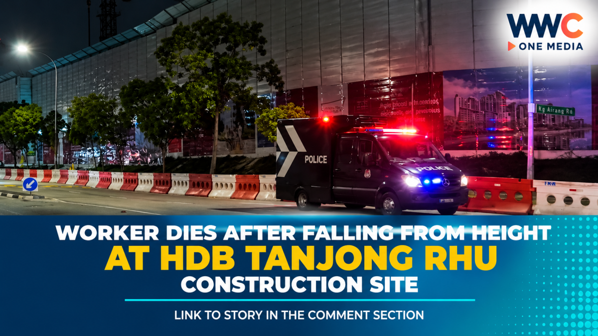 Worker Dies After Falling From Height at HDB Tanjong Rhu Construction Site