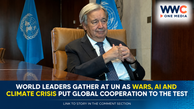 World Leaders Gather at UN as Wars, AI and Climate Crisis Put Global Cooperation to the Test