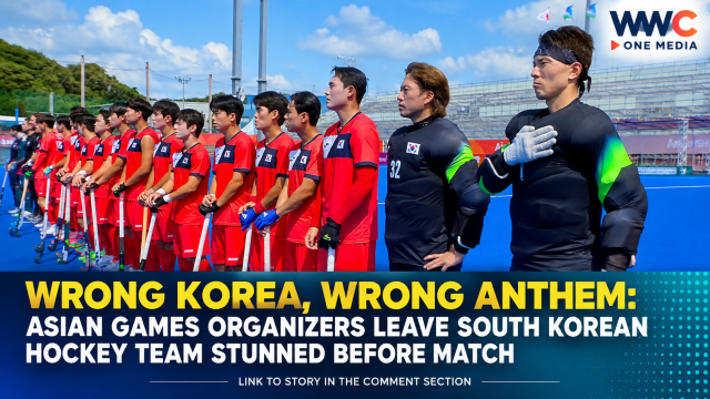 Wrong Korea, Wrong Anthem: Asian Games Organizers Leave South Korean Hockey Team Stunned Before Match