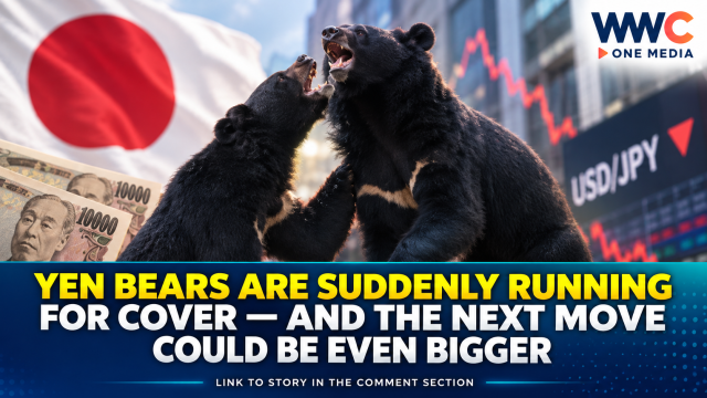 Yen Bears Are Suddenly Running for Cover — And the Next Move Could Be Even Bigger