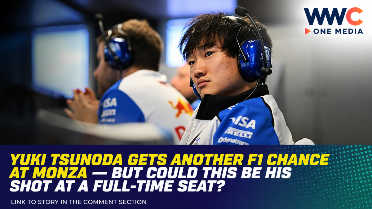 Yuki Tsunoda Gets Another F1 Chance at Monza — But Could This Be His Shot at a Full-Time Seat?