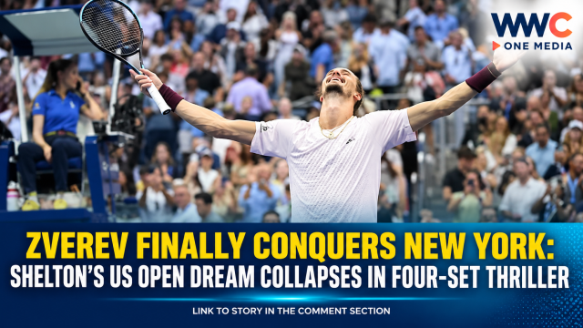 ZVEREV FINALLY CONQUERS NEW YORK: SHELTON’S US OPEN DREAM COLLAPSES IN FOUR-SET THRILLER