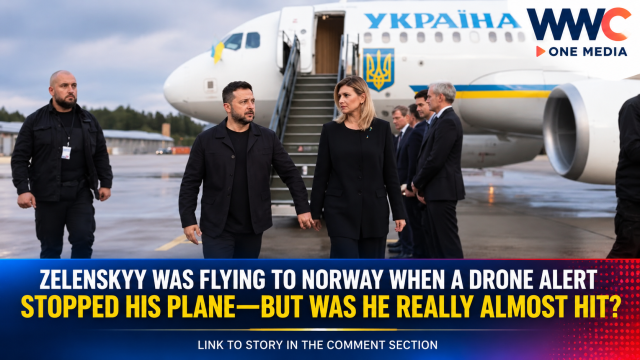 Zelenskyy Was Flying to Norway When a Drone Alert Stopped His Plane—But Was He Really Almost Hit?