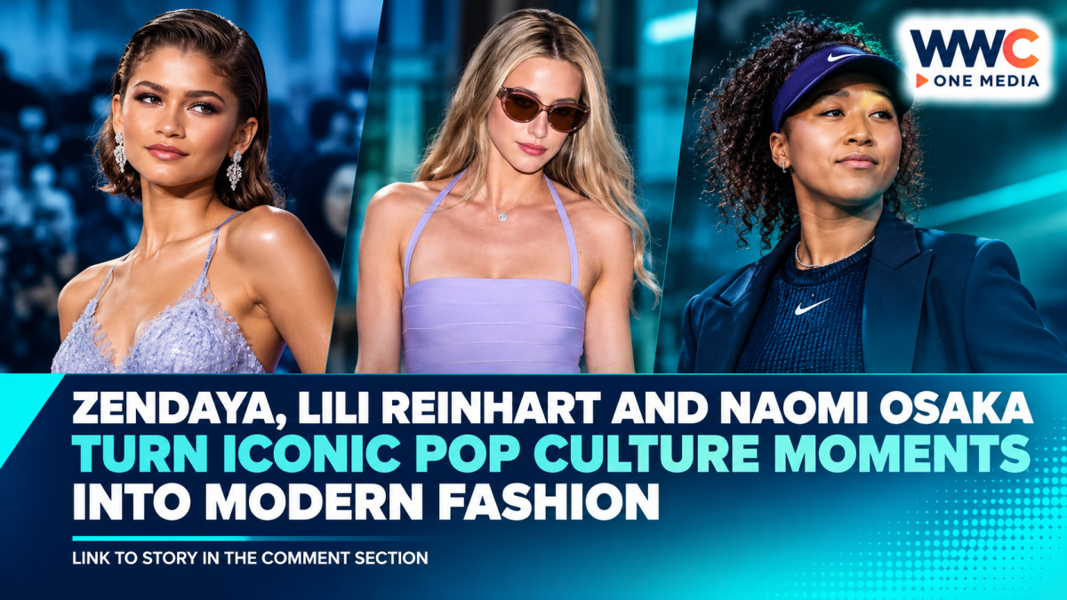Zendaya, Lili Reinhart and Naomi Osaka Turn Iconic Pop Culture Moments Into Modern Fashion