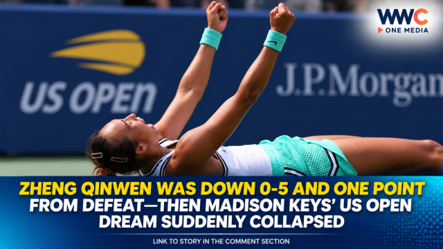 Zheng Qinwen Was Down 0-5 and One Point From Defeat—Then Madison Keys’ US Open Dream Suddenly Collapsed