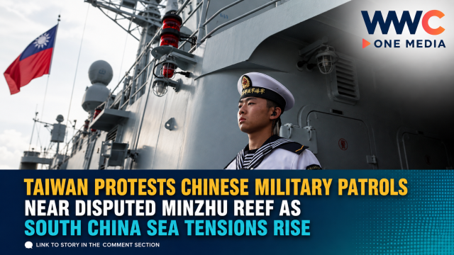Taiwan Protests Chinese Military Patrols Near Disputed Minzhu Reef as South China Sea Tensions Rise
