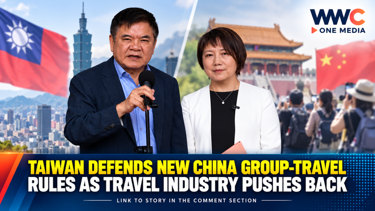 Taiwan Defends New China Group-Travel Rules as Travel Industry Pushes Back