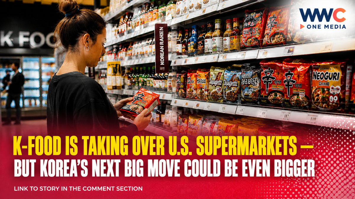 K-Food Is Taking Over U.S. Supermarkets — But Korea’s Next Big Move Could Be Even Bigger