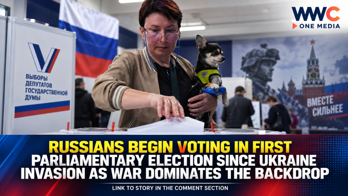 Russians Begin Voting in First Parliamentary Election Since Ukraine Invasion as War Dominates the Backdrop