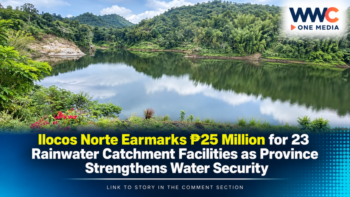 Ilocos Norte Earmarks ₱25 Million for 23 Rainwater Catchment Facilities as Province Strengthens Water Security