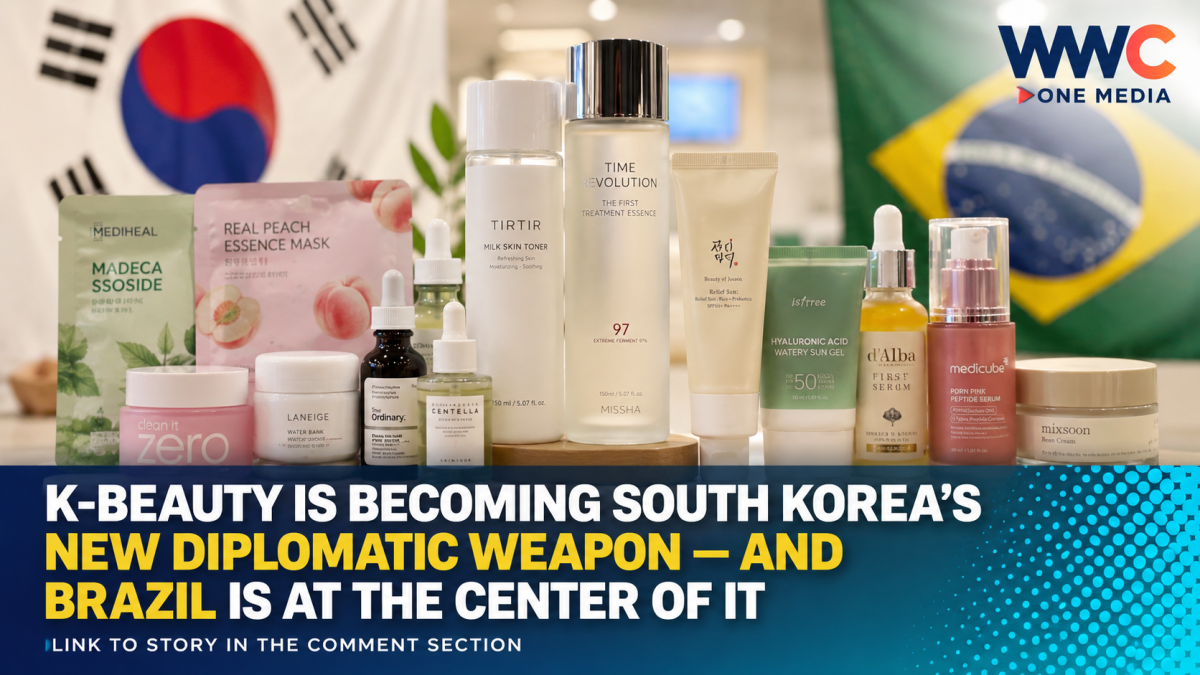 K-Beauty Is Becoming South Korea’s New Diplomatic Weapon — And Brazil Is at the Center of It