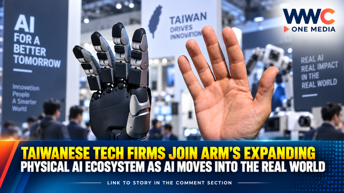 Taiwanese Tech Firms Join Arm’s Expanding Physical AI Ecosystem as AI Moves Into the Real World