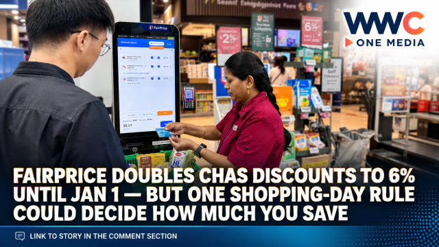 FairPrice Doubles CHAS Discounts to 6% Until Jan 1 — But One Shopping-Day Rule Could Decide How Much You Save