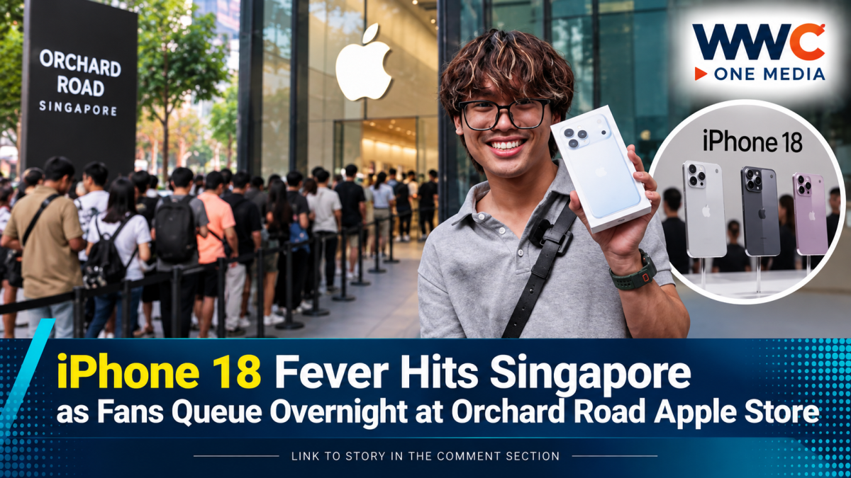 iPhone 18 Fever Hits Singapore as Fans Queue Overnight at Orchard Road Apple Store