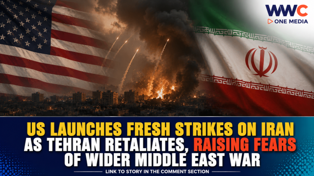 US Launches Fresh Strikes on Iran as Tehran Retaliates, Raising Fears of Wider Middle East War