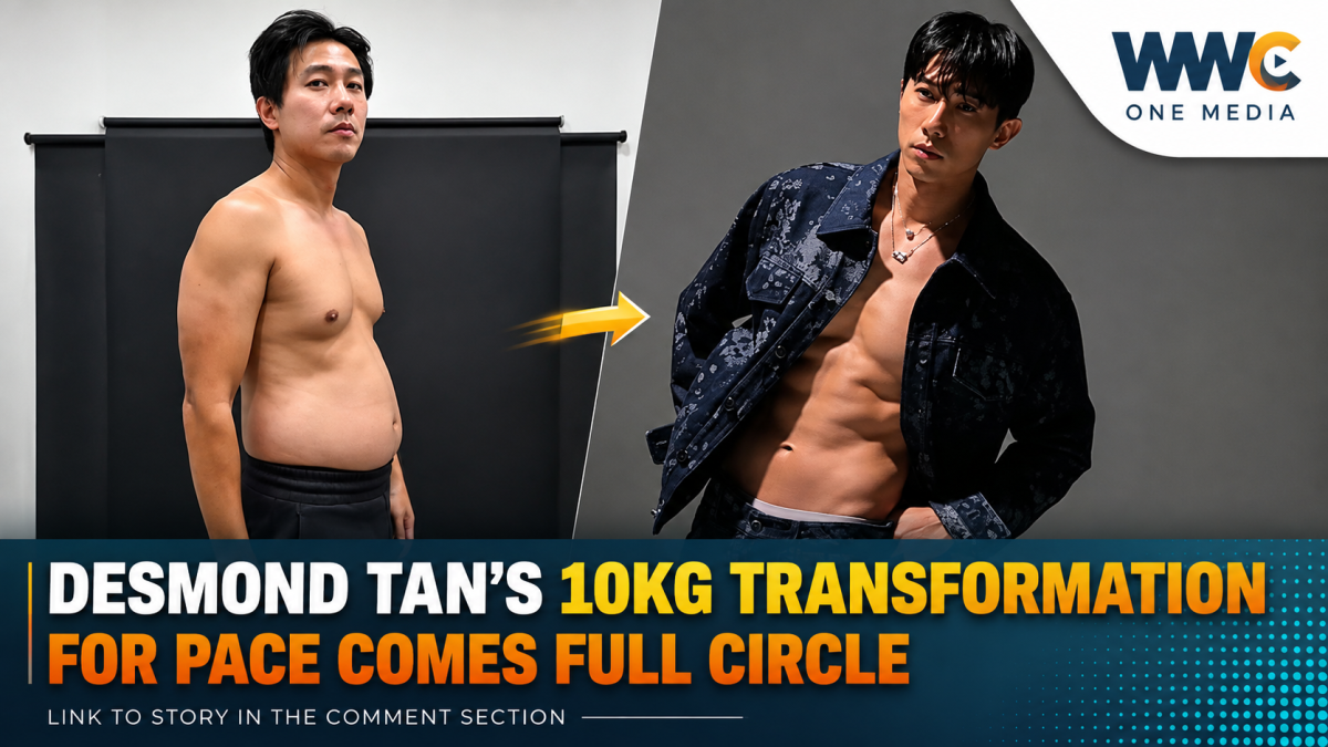 Desmond Tan’s 10kg Transformation for Pace Comes Full Circle