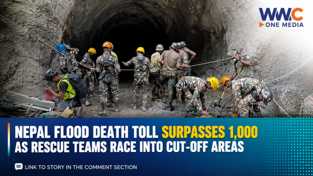 Nepal Flood Death Toll Surpasses 1,000 as Rescue Teams Race Into Cut-Off Areas
