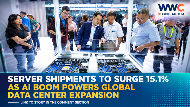 Server Shipments to Surge 15.1% as AI Boom Powers Global Data Center Expansion