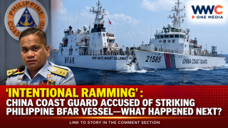 ‘Intentional Ramming’: China Coast Guard Accused of Striking Philippine BFAR Vessel—What Happened Next?