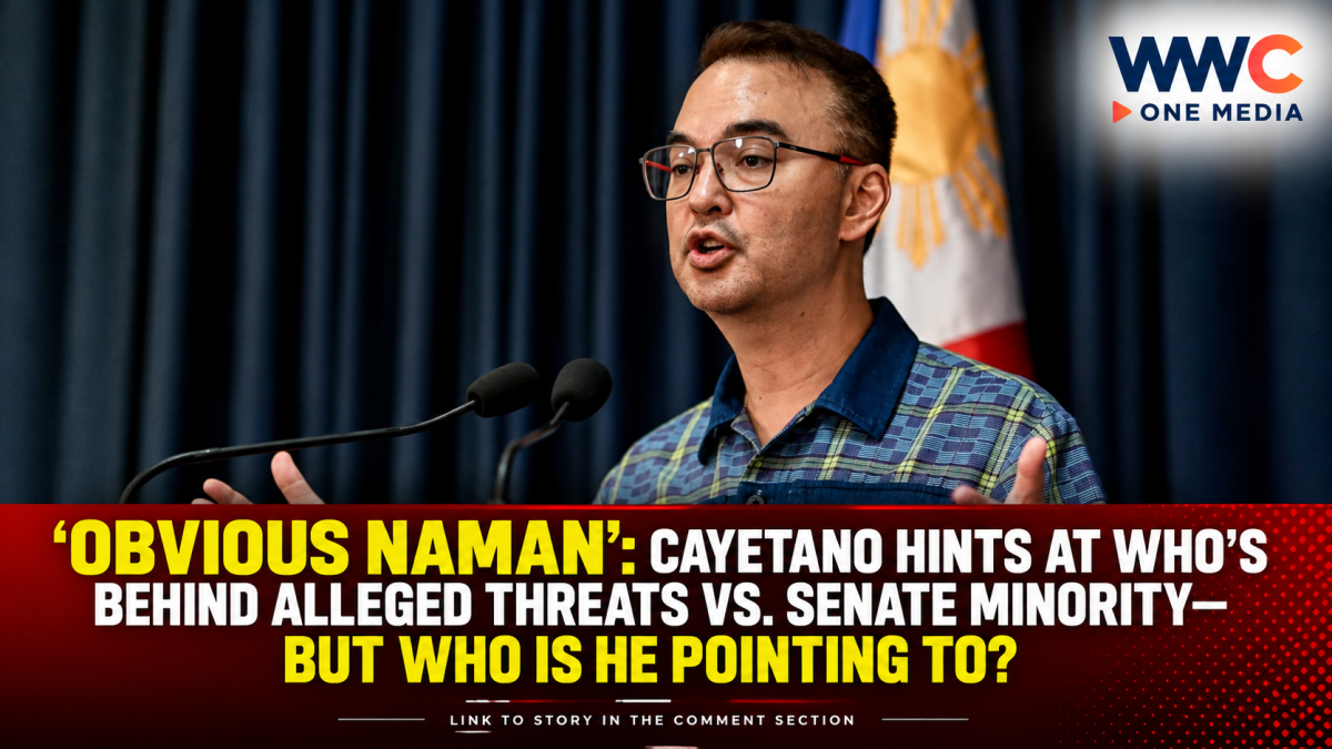 ‘OBVIOUS NAMAN’: Cayetano Hints at Who’s Behind Alleged Threats vs. Senate Minority—But Who Is He Pointing To?