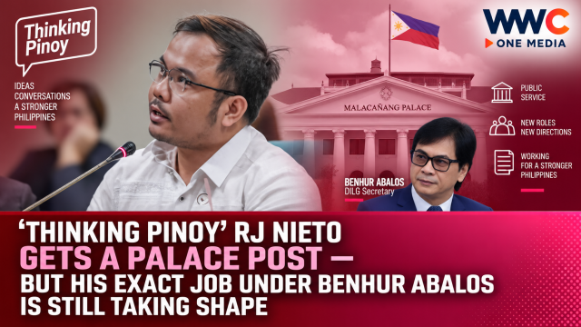 ‘Thinking Pinoy’ RJ Nieto Gets a Palace Post — But His Exact Job Under Benhur Abalos Is Still Taking Shape