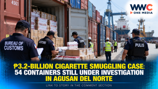 ₱3.2-Billion Cigarette Smuggling Case: 54 Containers Still Under Investigation in Agusan del Norte
