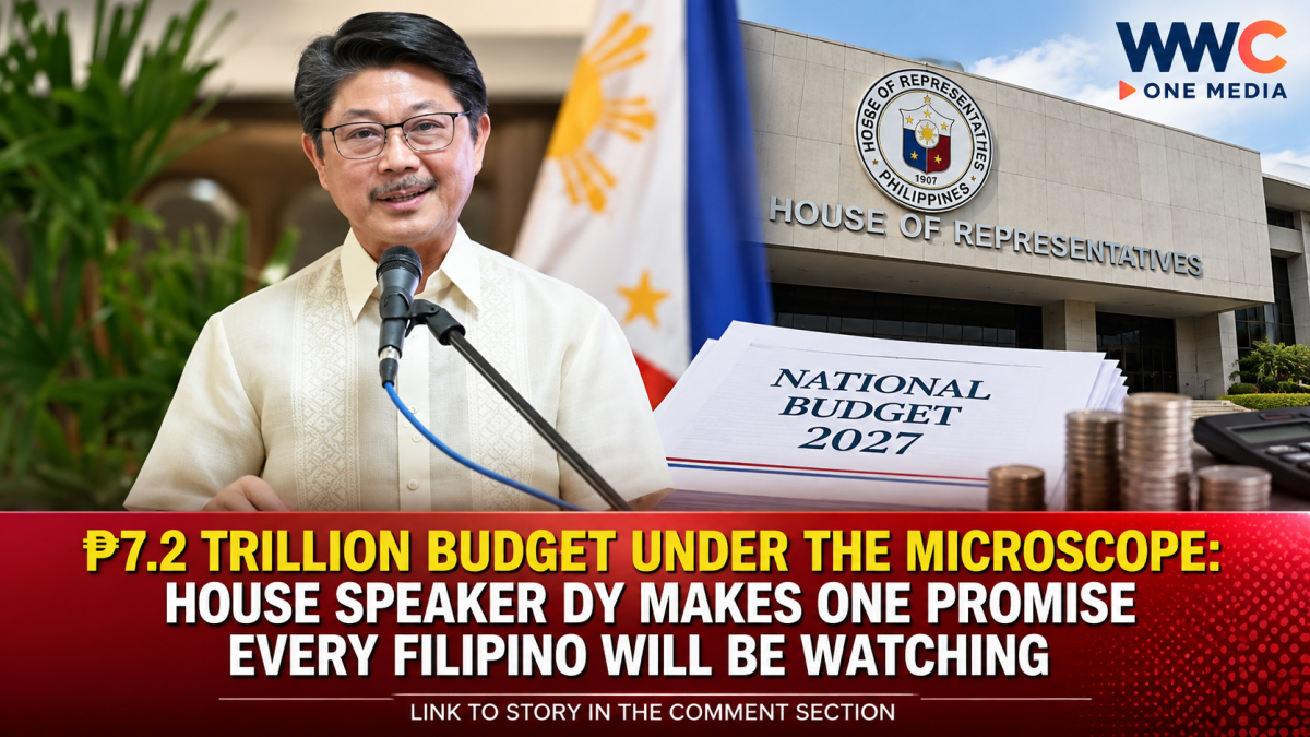 ₱7.2 Trillion Budget Under the Microscope: House Speaker Dy Makes One Promise Every Filipino Will Be Watching