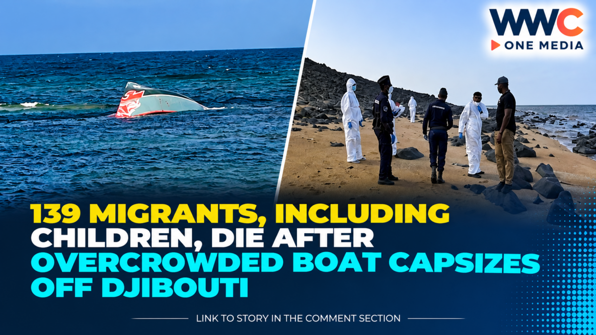 139 Migrants, Including Children, Die After Overcrowded Boat Capsizes Off Djibouti
