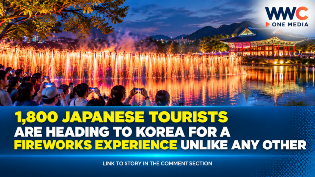 1,800 Japanese Tourists Are Heading to Korea for a Fireworks Experience Unlike Any Other