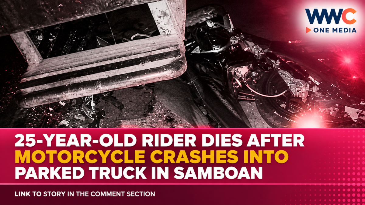 25-Year-Old Rider Dies After Motorcycle Crashes Into Parked Truck in Samboan