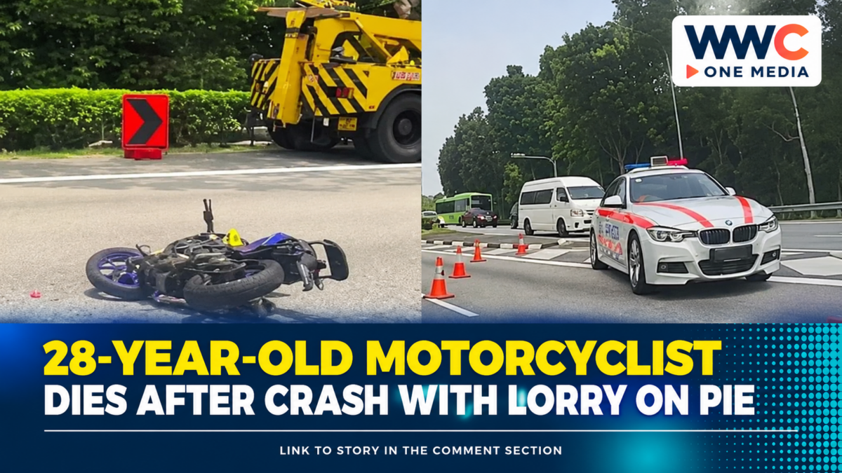 28-Year-Old Motorcyclist Dies After Crash With Lorry on PIE