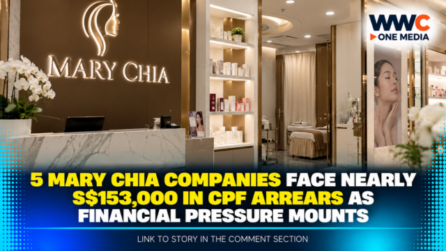 5 Mary Chia Companies Face Nearly S$153,000 in CPF Arrears as Financial Pressure Mounts