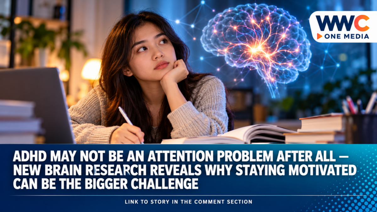ADHD May Not Be an Attention Problem After All — New Brain Research Reveals Why Staying Motivated Can Be the Bigger Challenge