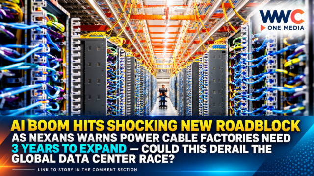 AI BOOM HITS SHOCKING NEW ROADBLOCK AS NEXANS WARNS POWER CABLE FACTORIES NEED 3 YEARS TO EXPAND — COULD THIS DERAIL THE GLOBAL DATA CENTER RACE?