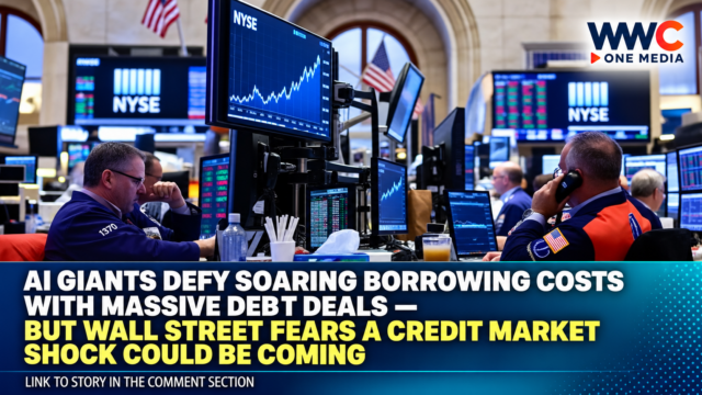 AI Giants Defy Soaring Borrowing Costs With Massive Debt Deals — But Wall Street Fears a Credit Market Shock Could Be Coming
