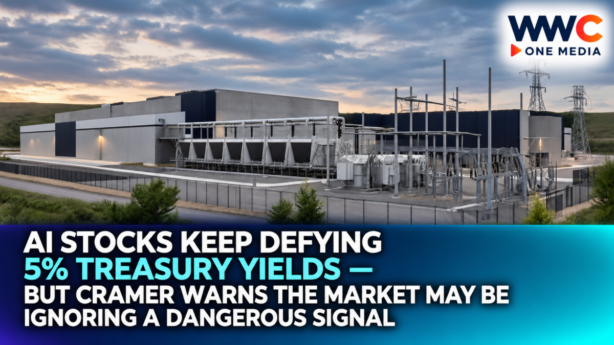 AI Stocks Keep Defying 5% Treasury Yields — But Cramer Warns the Market May Be Ignoring a Dangerous Signal