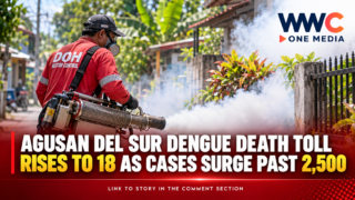 Agusan del Sur Dengue Death Toll Rises to 18 as Cases Surge Past 2,500