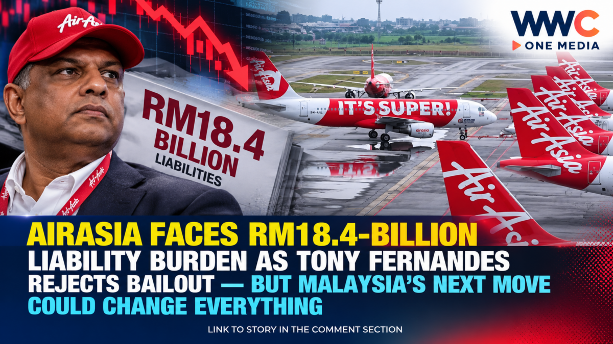 AirAsia Faces RM18.4-Billion Liability Burden as Tony Fernandes Rejects Bailout — But Malaysia’s Next Move Could Change Everything