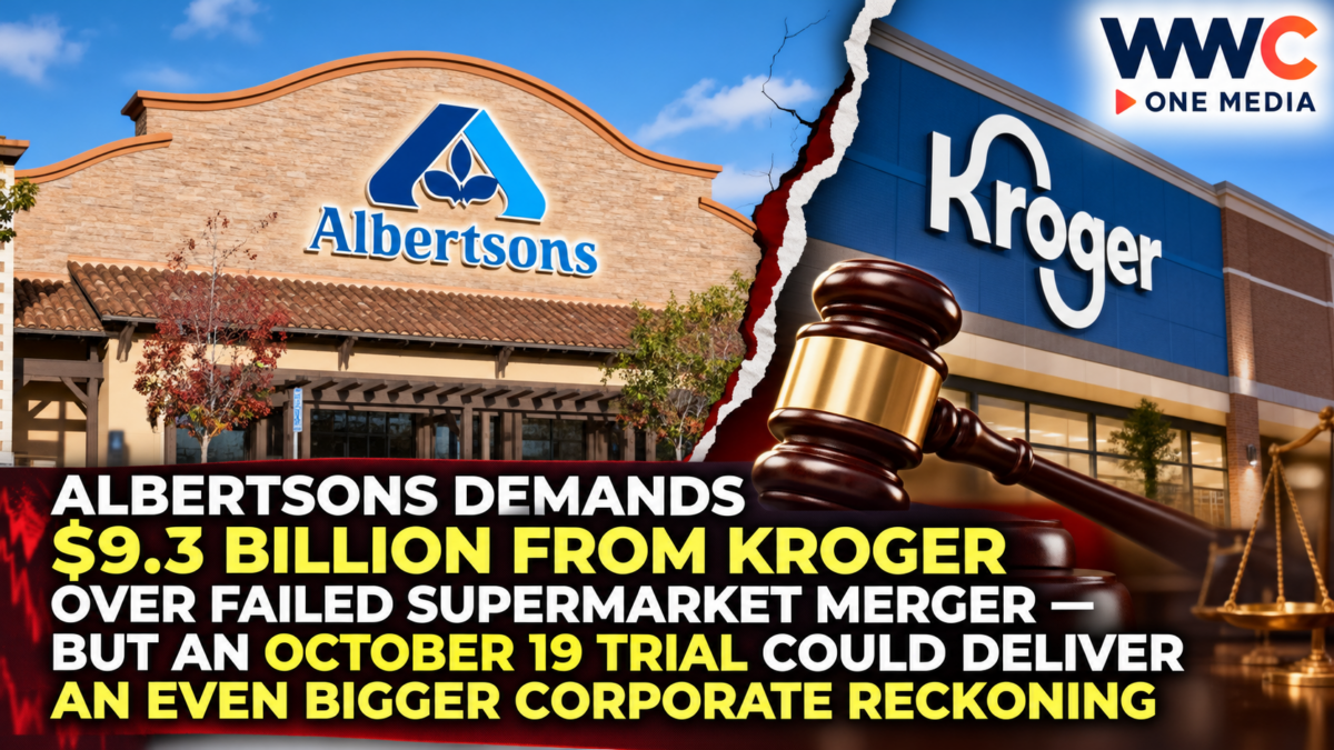 Albertsons Demands $9.3 Billion From Kroger Over Failed Supermarket Merger — But an October 19 Trial Could Deliver an Even Bigger Corporate Reckoning