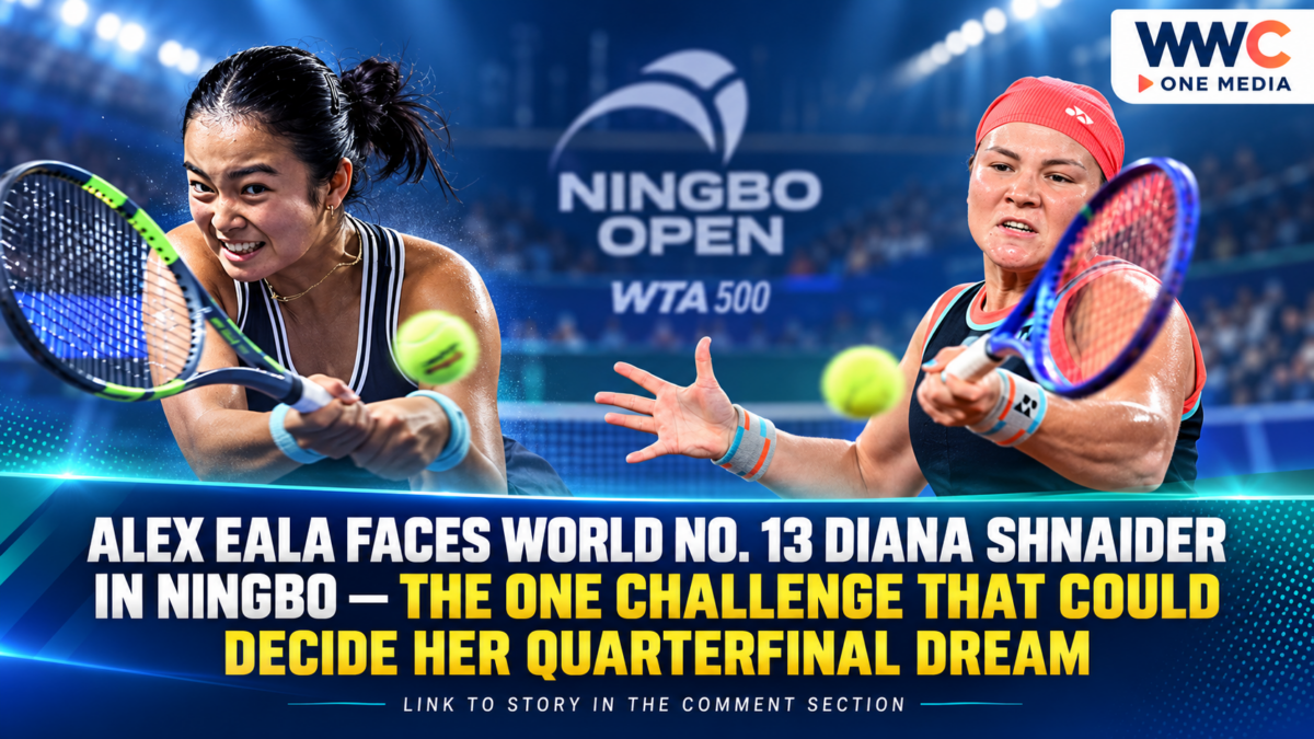Alex Eala Faces World No. 13 Diana Shnaider in Ningbo — The One Challenge That Could Decide Her Quarterfinal Dream