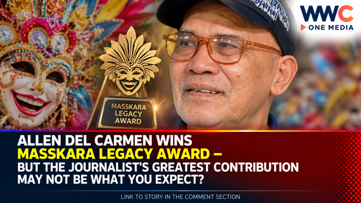 Allen del Carmen Wins MassKara Legacy Award — But the Journalist’s Greatest Contribution May Not Be What You Expect