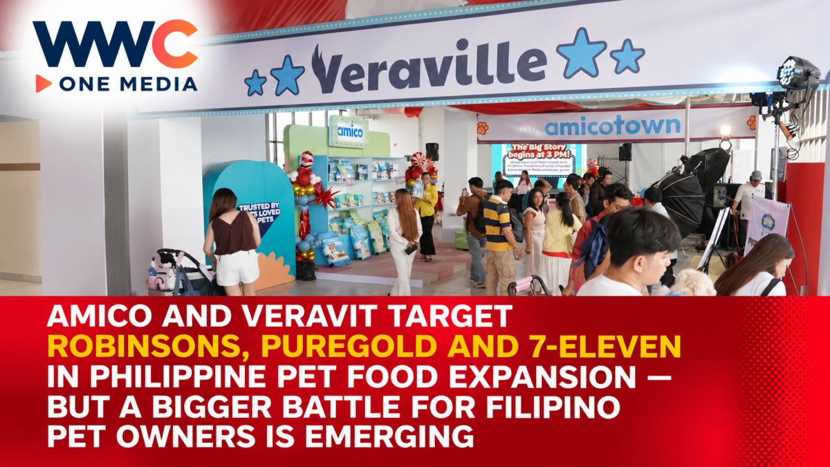 Amico and Veravit Target Robinsons, Puregold and 7-Eleven in Philippine Pet Food Expansion — But a Bigger Battle for Filipino Pet Owners Is Emerging